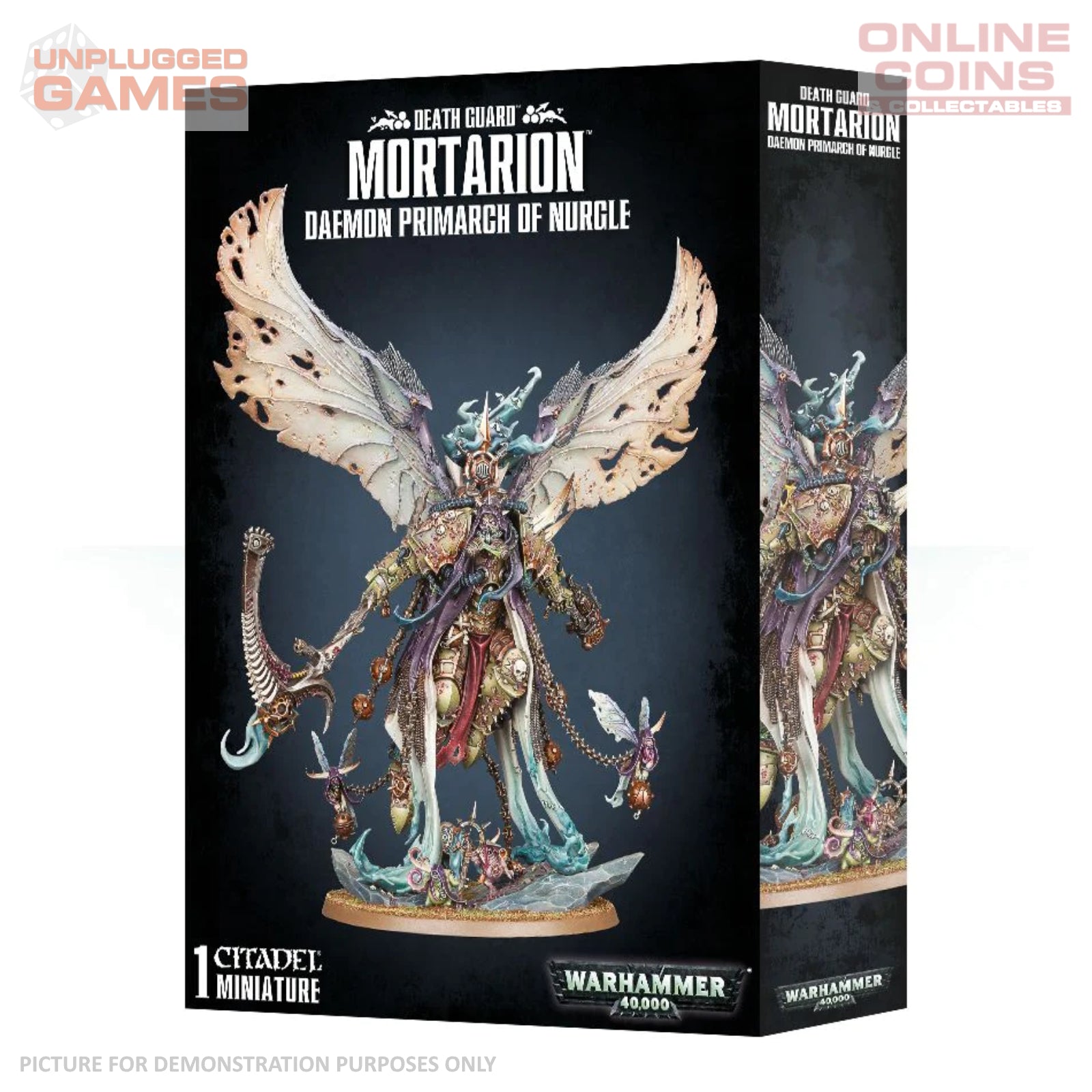 Warhammer 40,000 - Death Guard Mortarion Daemon Primarch of Nurgle